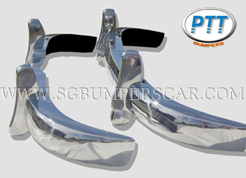 Mercedes 180-190 Ponton Stainless Steel Bumpers 